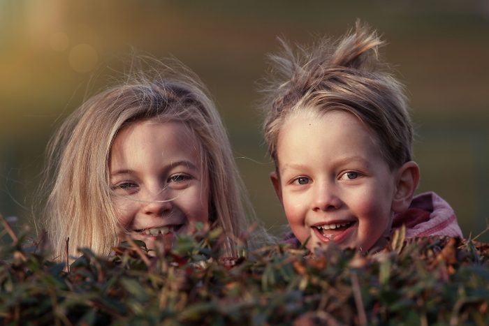 Enfants heureux Stress, anxiété chez les enfants